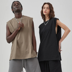 Custom Unisex 250g 100% Cotton Tank Top Plus Size Women's Men's Tank Top,Shuliqi Apparel - Men's Clothing Wholesale Manufacturer,Custom Unisex 250g 100% Cotton Tank Top Plus Size Women's Men's Tank Top