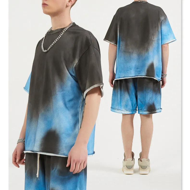 High Street Styles Casual Unisex Custom 2 Piece Set Men's Sets Two Piece Set,Shuliqi Apparel - Men's Clothing Wholesale Manufacturer,High Street Styles Casual Unisex Custom 2 Piece Set Men's Sets Two Piece Set