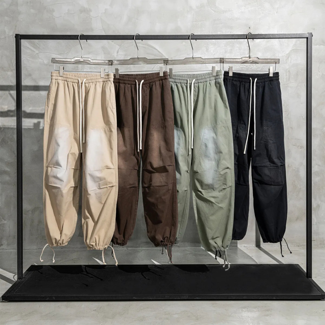 270g 100% Cotton Washed Streetwear Pants Pocket Cargo Pant,Shuliqi Apparel - Men's Clothing Wholesale Manufacturer,270g 100% Cotton Washed Streetwear Pants Pocket Cargo Pant | Wholesale Men's Apparel | OEM | Shuliqi