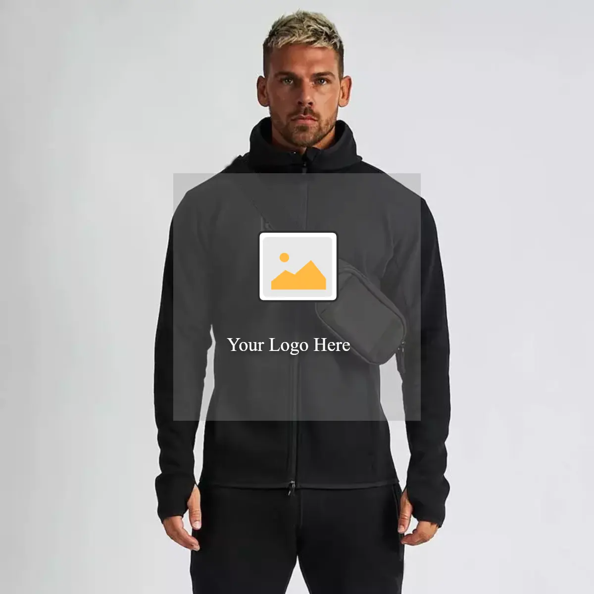 Zipper Contrast Color Custom Jogging Sets Men Hoodie Set Training Wear,Shuliqi Apparel - Men's Clothing Wholesale Manufacturer,Zipper Contrast Color Custom Jogging Sets Men Hoodie Set Training Wear