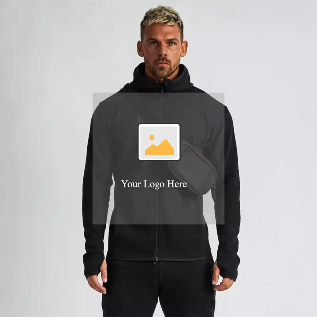 Zipper Contrast Color Custom Jogging Sets Men Hoodie Set Training Wear,Shuliqi Apparel - Men's Clothing Wholesale Manufacturer,Zipper Contrast Color Custom Jogging Sets Men Hoodie Set Training Wear