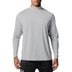 Custom screen print quick dry fit Gym tshirt High Quality 95 cotton 5 spandex sports oversize mock neck Long Sleeve Men T Shirt,Shuliqi Apparel - Men's Clothing Wholesale Manufacturer,Custom screen print quick dry fit Gym tshirt High Quality 95 cotton 5 spandex sports oversize mock neck Long Sleeve Men T Shirt | Wholesale Men's Apparel | OEM | Shuliqi