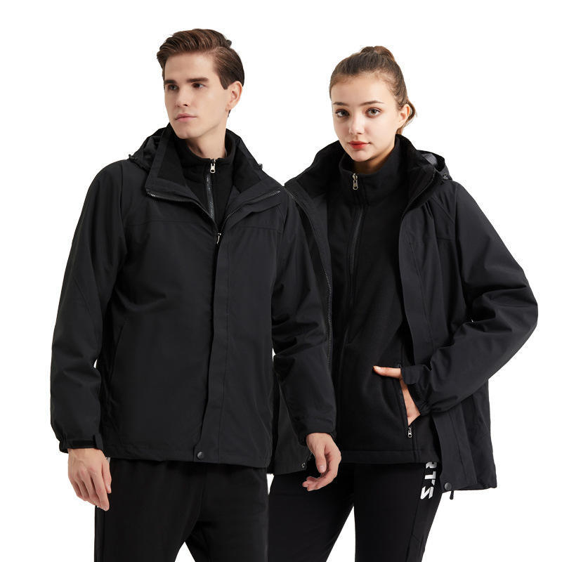 Custom logo 2 pieces jaqueta waterproof fabric unisex zip up detachable jacket mens outdoor windbreak life jacket 3 in 1 jacket,Shuliqi Apparel - Men's Clothing Wholesale Manufacturer,Custom logo 2 pieces jaqueta waterproof fabric unisex zip up detachable jacket mens outdoor windbreak life jacket 3 in 1 jacket | Wholesale Men's Apparel | OEM | Shuliqi
