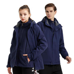 Custom logo 2 pieces jaqueta waterproof fabric unisex zip up detachable jacket mens outdoor windbreak life jacket 3 in 1 jacket,Shuliqi Apparel - Men's Clothing Wholesale Manufacturer,Custom logo 2 pieces jaqueta waterproof fabric unisex zip up detachable jacket mens outdoor windbreak life jacket 3 in 1 jacket | Wholesale Men's Apparel | OEM | Shuliqi