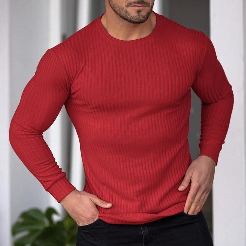 High Quality Custom screen printing t shirt Logo Plain Cotton Blend Round Neck Sportswear design Long Sleeve men T Shirt,Shuliqi Apparel - Men's Clothing Wholesale Manufacturer,High Quality Custom screen printing t shirt Logo Plain Cotton Blend Round Neck Sportswear design Long Sleeve men T Shirt | Wholesale Men's Apparel | OEM | Shuliqi