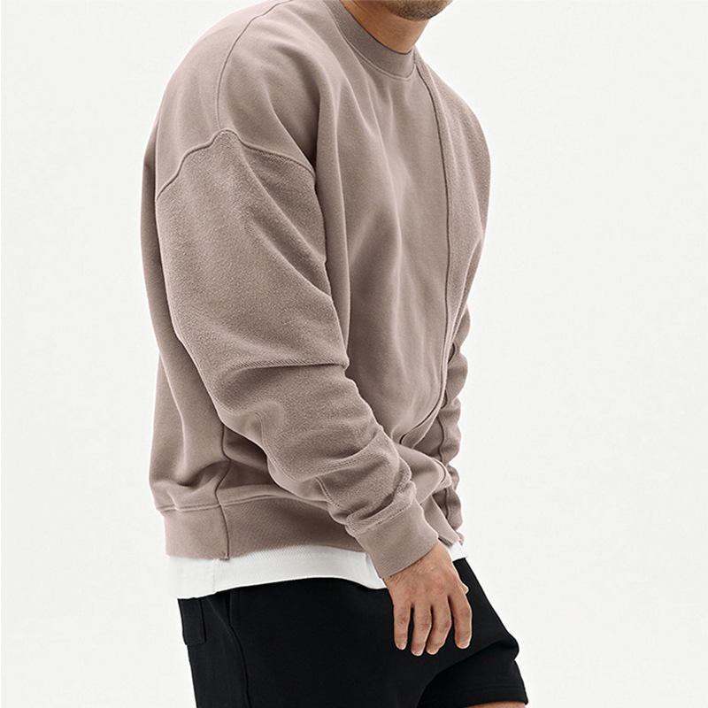new design custom embroidery style trendy crew neck printed Terry streetwear pullover for long sleeve plain men sweatshirt,Shuliqi Apparel - Men's Clothing Wholesale Manufacturer,new design custom embroidery style trendy crew neck printed Terry streetwear pullover for long sleeve plain men sweatshirt | Wholesale Men's Apparel | OEM | Shuliqi