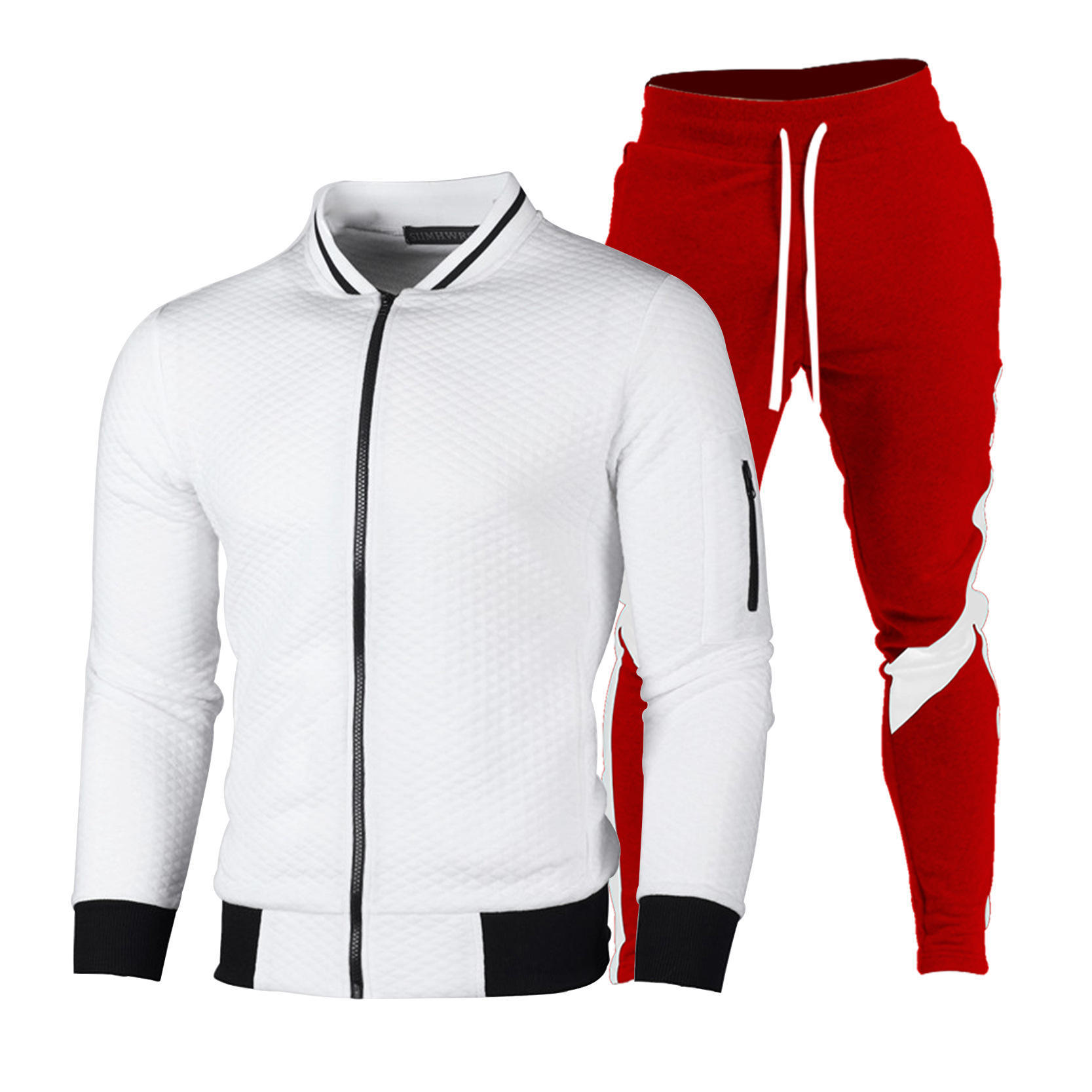 OEM custom logo winter fashion sweater zipper stand collar sweater coat casual plaid cardigan men's suit,Shuliqi Apparel - Men's Clothing Wholesale Manufacturer,OEM custom logo winter fashion sweater zipper stand collar sweater coat casual plaid cardigan men's suit