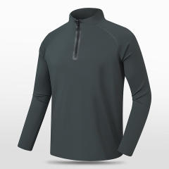 Custom Printing logo Blank Half Zipper t shirt 80 Polyester 20 Spandex Sports basketball training Gym Long Sleeve men T Shirts,Shuliqi Apparel - Men's Clothing Wholesale Manufacturer,Custom Printing logo Blank Half Zipper t shirt 80 Polyester 20 Spandex Sports basketball training Gym Long Sleeve men T Shirts | Wholesale Men's Apparel | OEM | Shuliqi
