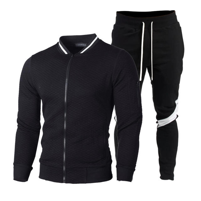 OEM custom logo winter fashion sweater zipper stand collar sweater coat casual plaid cardigan men's suit,Shuliqi Apparel - Men's Clothing Wholesale Manufacturer,OEM custom logo winter fashion sweater zipper stand collar sweater coat casual plaid cardigan men's suit