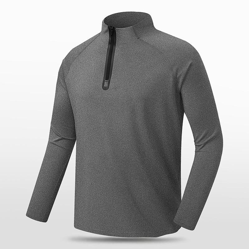 Custom Printing logo Blank Half Zipper t shirt 80 Polyester 20 Spandex Sports basketball training Gym Long Sleeve men T Shirts,Shuliqi Apparel - Men's Clothing Wholesale Manufacturer,Custom Printing logo Blank Half Zipper t shirt 80 Polyester 20 Spandex Sports basketball training Gym Long Sleeve men T Shirts | Wholesale Men's Apparel | OEM | Shuliqi