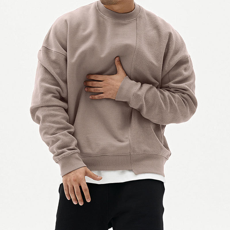 new design custom embroidery style trendy crew neck printed Terry streetwear pullover for long sleeve plain men sweatshirt,Shuliqi Apparel - Men's Clothing Wholesale Manufacturer,new design custom embroidery style trendy crew neck printed Terry streetwear pullover for long sleeve plain men sweatshirt | Wholesale Men's Apparel | OEM | Shuliqi