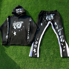Clothing Manufacturer Streetwear Heavy Weight Aicd Wash Tracksuit Screen Printing 3D Embroidered Sweatpants And Hoodie Set,Shuliqi Apparel - Men's Clothing Wholesale Manufacturer,Clothing Manufacturer Streetwear Heavy Weight Aicd Wash Tracksuit Screen Printing 3D Embroidered Sweatpants And Hoodie Set