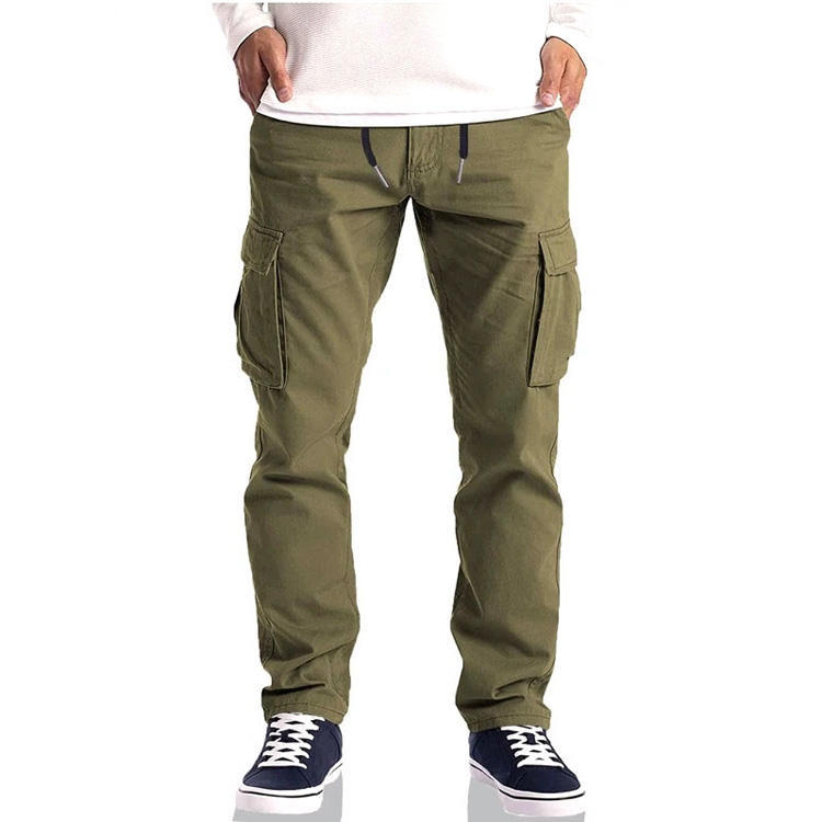 Men's pants custom printing wholesale 100% cotton casual pocketed long cargo pants,Shuliqi Apparel - Men's Clothing Wholesale Manufacturer,Men's pants custom printing wholesale 100% cotton casual pocketed long cargo pants | Wholesale Men's Apparel | OEM | Shuliqi