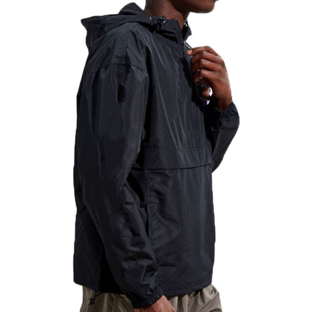 Best Sale Black Nylon Customizable Men'S Hooded Jacket,Shuliqi Apparel - Men's Clothing Wholesale Manufacturer,Best Sale Black Nylon Customizable Men'S Hooded Jacket