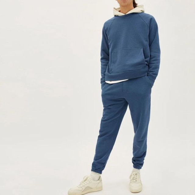 Wholesale Premium Men Sweatpants Blue Custom Athletics Blank Side Pockets Mens Joggers,Shuliqi Apparel - Men's Clothing Wholesale Manufacturer,Wholesale Premium Men Sweatpants Blue Custom Athletics Blank Side Pockets Mens Joggers