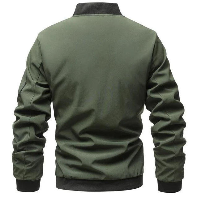 Personal brand custom casual zipper bomber jacket baseball sport gym jackets for men,Shuliqi Apparel - Men's Clothing Wholesale Manufacturer,Personal brand custom casual zipper bomber jacket baseball sport gym jackets for men