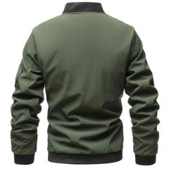 Personal brand custom casual zipper bomber jacket baseball sport gym jackets for men,Shuliqi Apparel - Men's Clothing Wholesale Manufacturer,Personal brand custom casual zipper bomber jacket baseball sport gym jackets for men