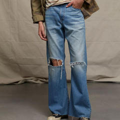 custom men ripped snow washed relaxed bell stylish exotic raw blue rags jeans,Shuliqi Apparel - Men's Clothing Wholesale Manufacturer,custom men ripped snow washed relaxed bell stylish exotic raw blue rags jeans | Wholesale Men's Apparel | OEM | Shuliqi