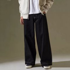 mens streetwear regular wide fit trousers monki oversized jeans acid washed vintage black mens jeans,Shuliqi Apparel - Men's Clothing Wholesale Manufacturer,mens streetwear regular wide fit trousers monki oversized jeans acid washed vintage black mens jeans