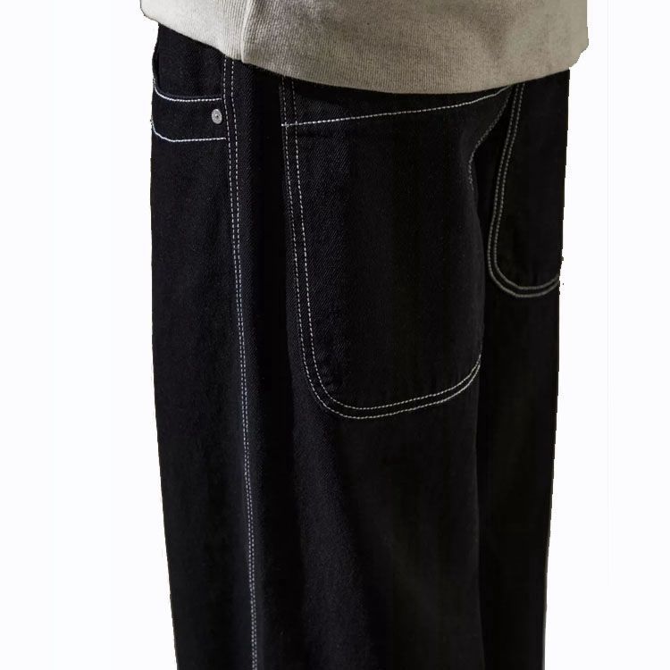 mens streetwear regular wide fit trousers monki oversized jeans acid washed vintage black mens jeans,Shuliqi Apparel - Men's Clothing Wholesale Manufacturer,mens streetwear regular wide fit trousers monki oversized jeans acid washed vintage black mens jeans