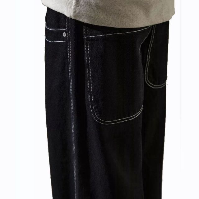 mens streetwear regular wide fit trousers monki oversized jeans acid washed vintage black mens jeans,Shuliqi Apparel - Men's Clothing Wholesale Manufacturer,mens streetwear regular wide fit trousers monki oversized jeans acid washed vintage black mens jeans