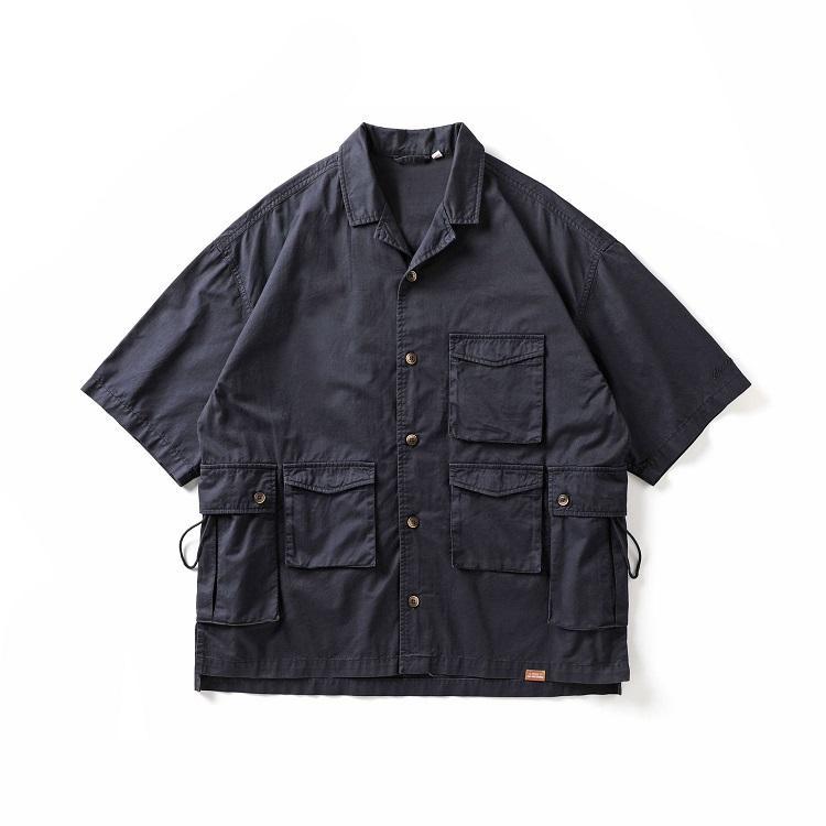 Wholesale Outdoor Men Fashion Cargo jacket fold collar loose multiple pockets Jackets,Shuliqi Apparel - Men's Clothing Wholesale Manufacturer,Wholesale Outdoor Men Fashion Cargo jacket fold collar loose multiple pockets Jackets | Wholesale Men's Apparel | OEM | Shuliqi