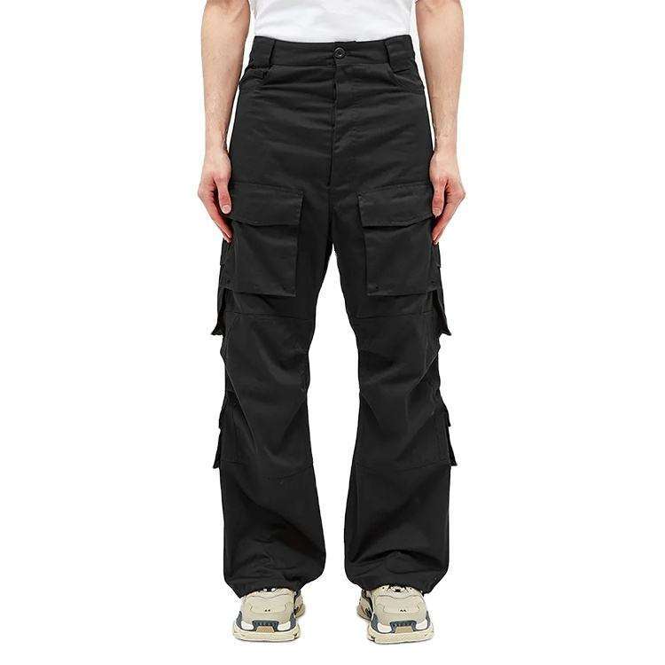 Custom Logo Men 100% Cotton Twill Streetwear 6 Cargo Pockets Button Fly Baggy Cargo Pants,Shuliqi Apparel - Men's Clothing Wholesale Manufacturer,Custom Logo Men 100% Cotton Twill Streetwear 6 Cargo Pockets Button Fly Baggy Cargo Pants