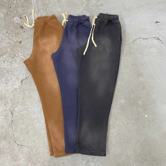Custom Street Sweatpants Graphic Letter Slogan Mohair Baggy Stacked Flared Acid Wash Sweatpants for Men,Shuliqi Apparel - Men's Clothing Wholesale Manufacturer,Custom Street Sweatpants Graphic Letter Slogan Mohair Baggy Stacked Flared Acid Wash Sweatpants for Men