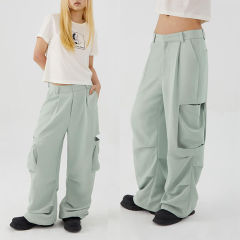 wholesale mens wide leg nylon cargo pants custom logo adjustable joggers y2k loose fit parachute pants men,Shuliqi Apparel - Men's Clothing Wholesale Manufacturer,wholesale mens wide leg nylon cargo pants custom logo adjustable joggers y2k loose fit parachute pants men