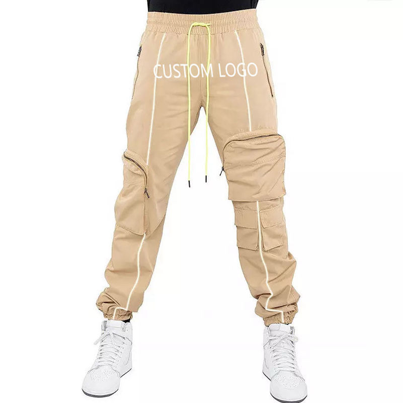 Custom Men Trousers Large Straight Sports juniors Pants Casual Fashion 3m Reflection Cargo Pants for Men,Shuliqi Apparel - Men's Clothing Wholesale Manufacturer,Custom Men Trousers Large Straight Sports juniors Pants Casual Fashion 3m Reflection Cargo Pants for Men