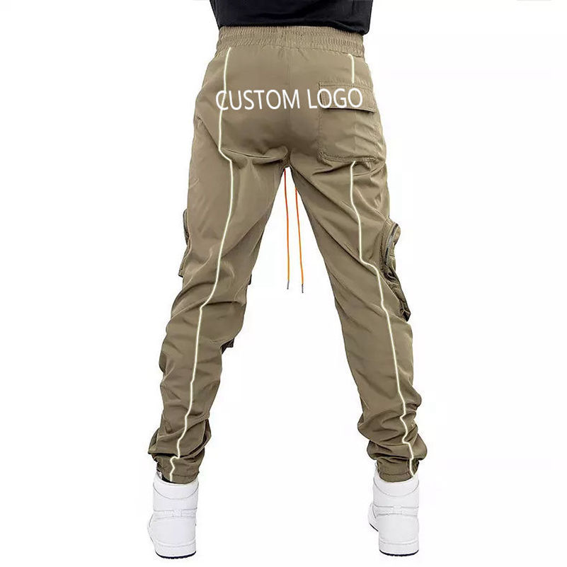 Custom Men Trousers Large Straight Sports juniors Pants Casual Fashion 3m Reflection Cargo Pants for Men,Shuliqi Apparel - Men's Clothing Wholesale Manufacturer,Custom Men Trousers Large Straight Sports juniors Pants Casual Fashion 3m Reflection Cargo Pants for Men