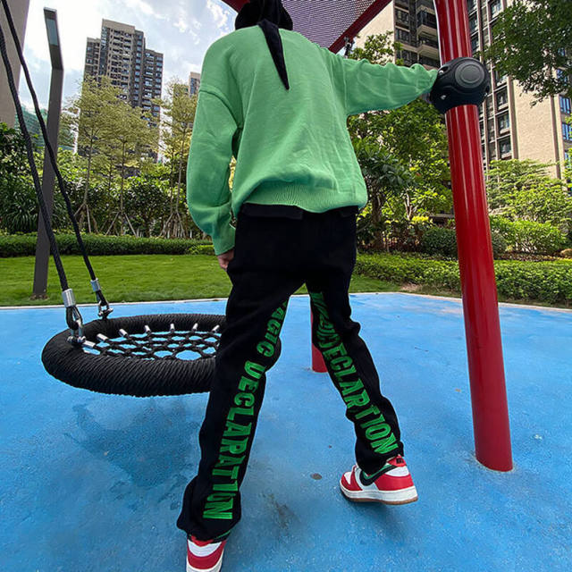 puff print sweat pants long trousers cotton fleece jogger streetwear sweatpants for men,Shuliqi Apparel - Men's Clothing Wholesale Manufacturer,puff print sweat pants long trousers cotton fleece jogger streetwear sweatpants for men