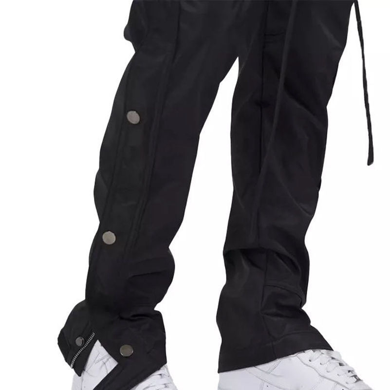 high quality Cargo pants men nylon pants snap button detail relax fit custom zipper baggy nylon cargo pants,Shuliqi Apparel - Men's Clothing Wholesale Manufacturer,high quality Cargo pants men nylon pants snap button detail relax fit custom zipper baggy nylon cargo pants