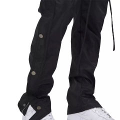 high quality Cargo pants men nylon pants snap button detail relax fit custom zipper baggy nylon cargo pants,Shuliqi Apparel - Men's Clothing Wholesale Manufacturer,high quality Cargo pants men nylon pants snap button detail relax fit custom zipper baggy nylon cargo pants
