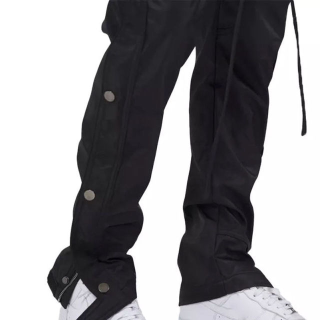 high quality Cargo pants men nylon pants snap button detail relax fit custom zipper baggy nylon cargo pants,Shuliqi Apparel - Men's Clothing Wholesale Manufacturer,high quality Cargo pants men nylon pants snap button detail relax fit custom zipper baggy nylon cargo pants