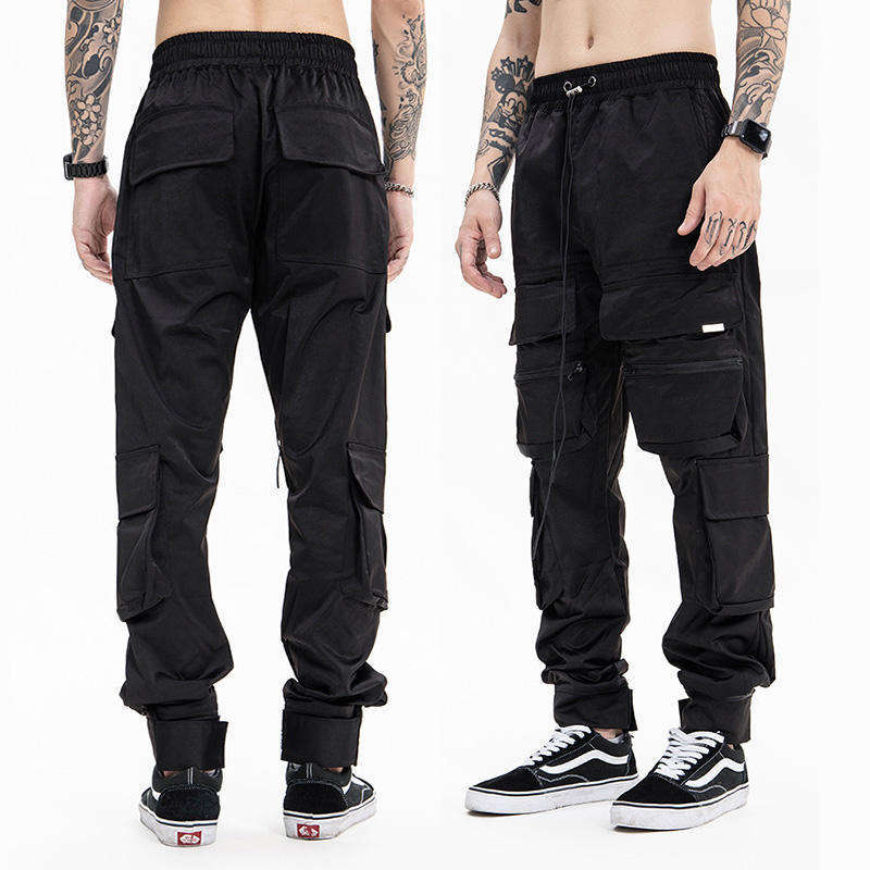 Custom Casual Straight Loose Pockets Cargo Pants Harem Hip Pop nylon casual jogger trousers cargo pants men,Shuliqi Apparel - Men's Clothing Wholesale Manufacturer,Custom Casual Straight Loose Pockets Cargo Pants Harem Hip Pop nylon casual jogger trousers cargo pants men