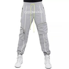 Custom Men Trousers Large Straight Sports juniors Pants Casual Fashion 3m Reflection Cargo Pants for Men,Shuliqi Apparel - Men's Clothing Wholesale Manufacturer,Custom Men Trousers Large Straight Sports juniors Pants Casual Fashion 3m Reflection Cargo Pants for Men