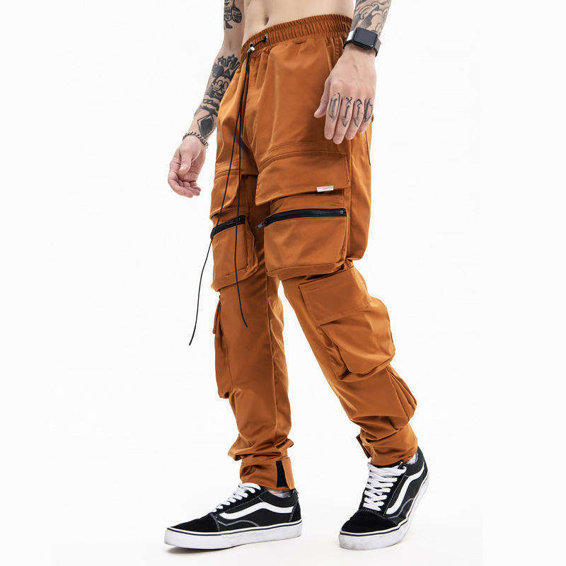Custom Casual Straight Loose Pockets Cargo Pants Harem Hip Pop nylon casual jogger trousers cargo pants men,Shuliqi Apparel - Men's Clothing Wholesale Manufacturer,Custom Casual Straight Loose Pockets Cargo Pants Harem Hip Pop nylon casual jogger trousers cargo pants men