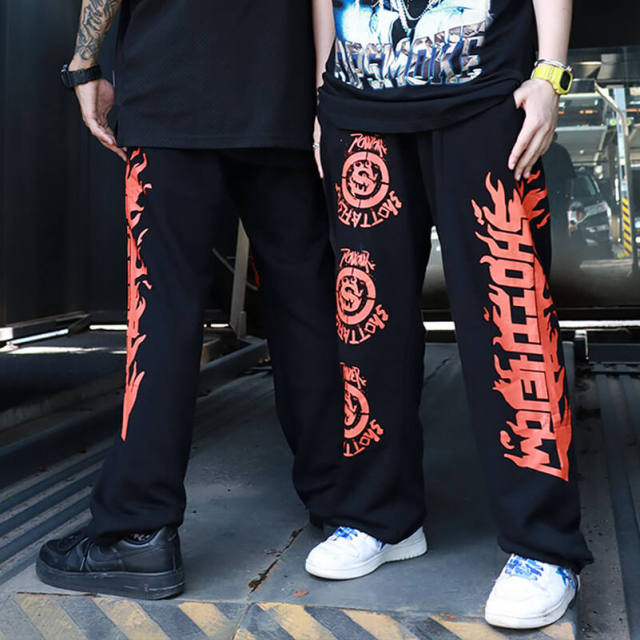 puff print sweat pants long trousers cotton fleece jogger streetwear sweatpants for men,Shuliqi Apparel - Men's Clothing Wholesale Manufacturer,puff print sweat pants long trousers cotton fleece jogger streetwear sweatpants for men