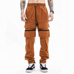 Custom Casual Straight Loose Pockets Cargo Pants Harem Hip Pop nylon casual jogger trousers cargo pants men,Shuliqi Apparel - Men's Clothing Wholesale Manufacturer,Custom Casual Straight Loose Pockets Cargo Pants Harem Hip Pop nylon casual jogger trousers cargo pants men