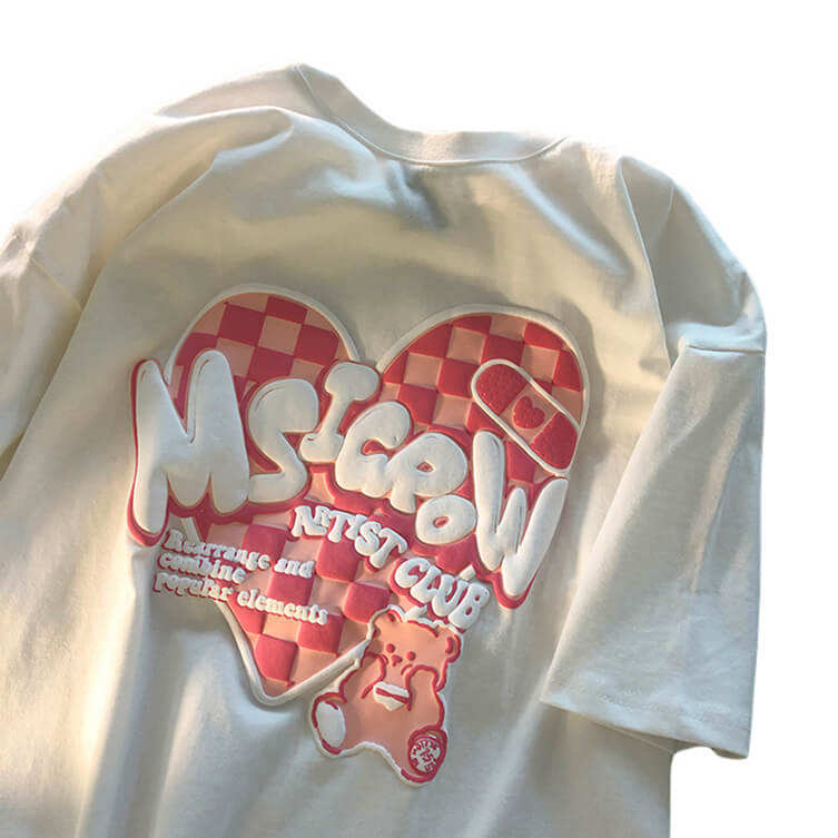 Factory Wholesale Round Neck Hot Price Printing T shirts Custom Logo 3d Puff Print Tshirts For Men,Shuliqi Apparel - Men's Clothing Wholesale Manufacturer,Factory Wholesale Round Neck Hot Price Printing T shirts Custom Logo 3d Puff Print Tshirts For Men