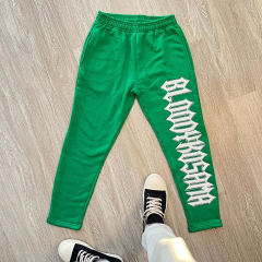 High weight 100% cotton 4-color basic design Hot drill heat transfer print casual slim-fit men's ropeless tracksuit pants,Shuliqi Apparel - Men's Clothing Wholesale Manufacturer,High weight 100% cotton 4-color basic design Hot drill heat transfer print casual slim-fit men's ropeless tracksuit pants