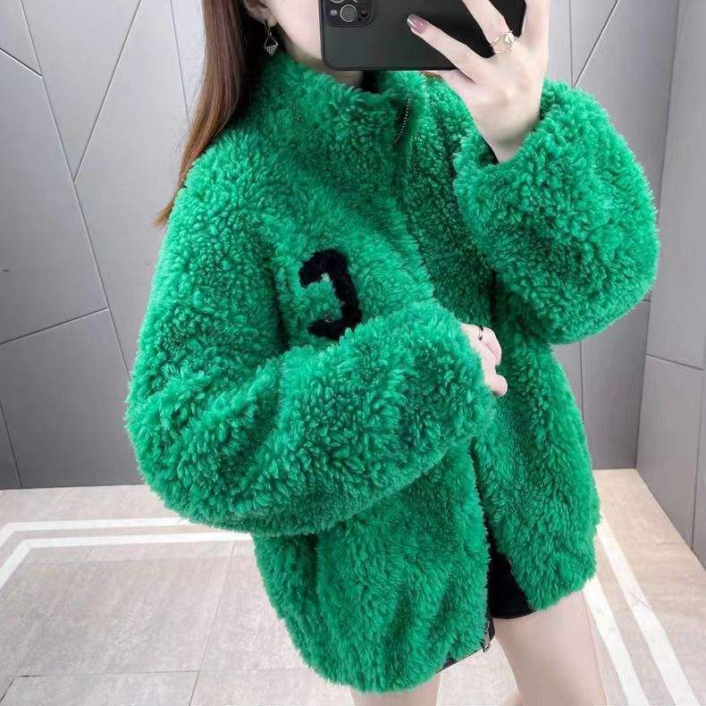 Woven fleece fleece jacket for women's autumn and winter warmth, lamb velvet coral velvet jacket, warm lining,Shuliqi Apparel - Men's Clothing Wholesale Manufacturer,Woven fleece fleece jacket for women's autumn and winter warmth, lamb velvet coral velvet jacket, warm lining