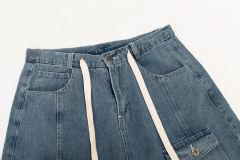 multi-pocket Trousers custom loose fit pants hip hop stylish high quality vintage faded effect baggy wide leg jeans for men,Shuliqi Apparel - Men's Clothing Wholesale Manufacturer,multi-pocket Trousers custom loose fit pants hip hop stylish high quality vintage faded effect baggy wide leg jeans for men