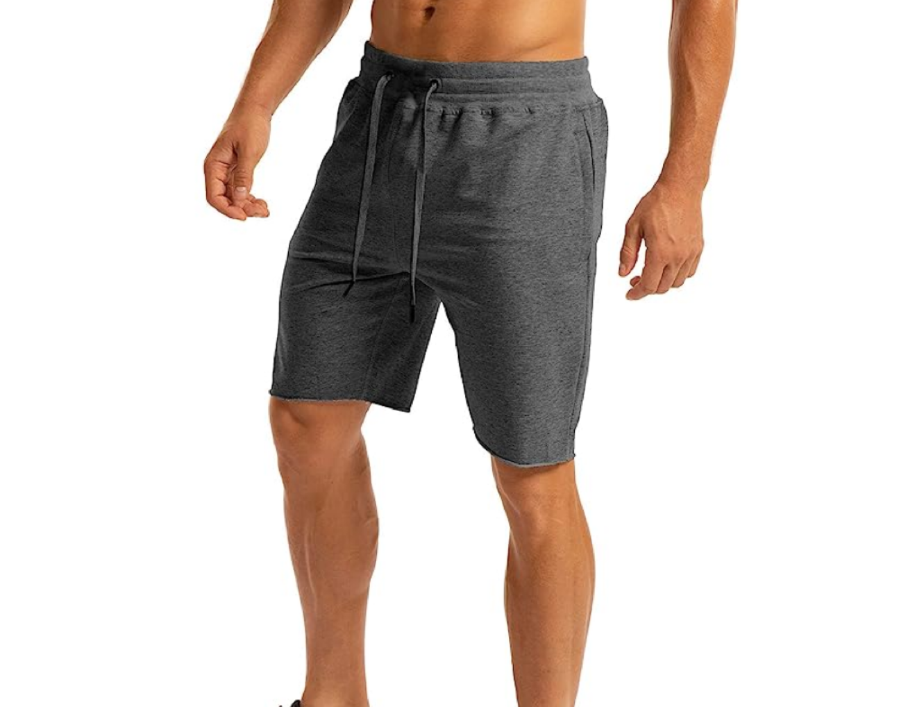 Custom Logo 7 inches Running Training Jogging Shorts Raw Edge Fleece Shorts Men,Shuliqi Apparel - Men's Clothing Wholesale Manufacturer,Custom Logo 7 inches Running Training Jogging Shorts Raw Edge Fleece Shorts Men