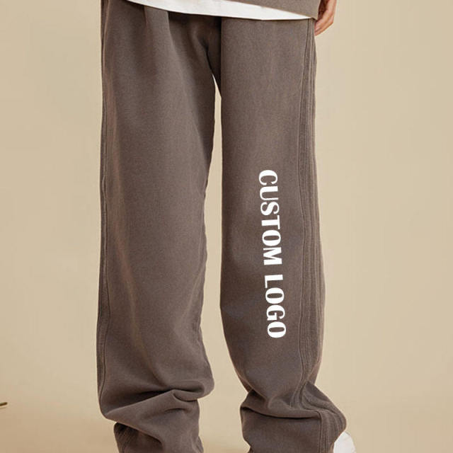 Vintage Jogger Trousers Straight Leg Sweat Pants Heavyweight Cotton Acid Washed Loose Flared Sweatpants,Shuliqi Apparel - Men's Clothing Wholesale Manufacturer,Vintage Jogger Trousers Straight Leg Sweat Pants Heavyweight Cotton Acid Washed Loose Flared Sweatpants