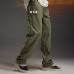 Spring Autumn Retro Hip Hop Solid Color Multi-Pocket Straight Leg Pants Retro Casual Loose Men's Trousers,Shuliqi Apparel - Men's Clothing Wholesale Manufacturer,Spring Autumn Retro Hip Hop Solid Color Multi-Pocket Straight Leg Pants Retro Casual Loose Men's Trousers