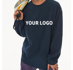 OEM Custom Long Sleeve T shirt Tops Oversize Loose Casual Unisex Heavy Cotton Blank Long Sleeve Tshirt,Shuliqi Apparel - Men's Clothing Wholesale Manufacturer,OEM Custom Long Sleeve T shirt Tops Oversize Loose Casual Unisex Heavy Cotton Blank Long Sleeve Tshirt