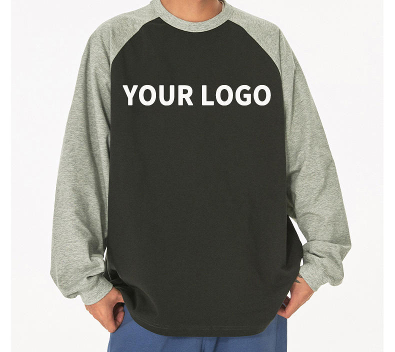 Custom Embroidered Logo Long Sleeve Men's T-Shirt 100% Cotton Sublimation Blank Raglan Sleeve T Shirts,Shuliqi Apparel - Men's Clothing Wholesale Manufacturer,Custom Embroidered Logo Long Sleeve Men's T-Shirt 100% Cotton Sublimation Blank Raglan Sleeve T Shirts