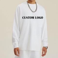 Street Wear Blank Unisex T Shirts Luxury Custom 100 Cotton Heavy Weight Long Sleeve T-shirt For Men,Shuliqi Apparel - Men's Clothing Wholesale Manufacturer,Street Wear Blank Unisex T Shirts Luxury Custom 100 Cotton Heavy Weight Long Sleeve T-shirt For Men